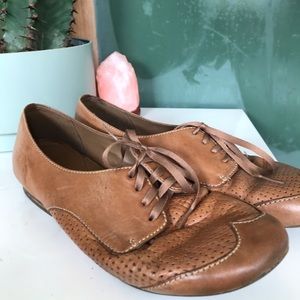 Leather Oxfords